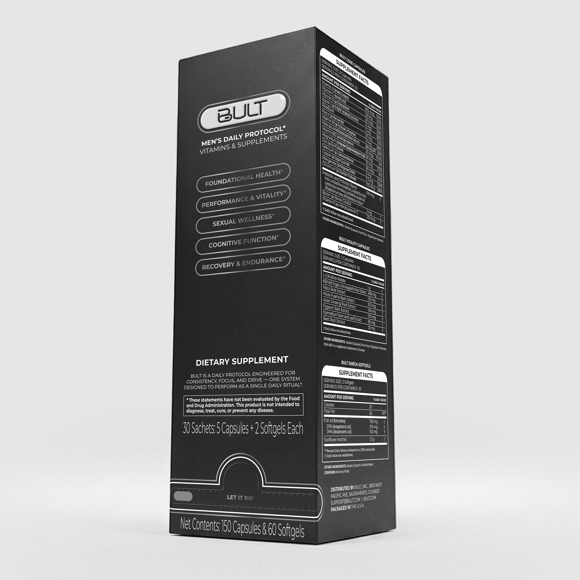 BULT Men's Daily Protocol box